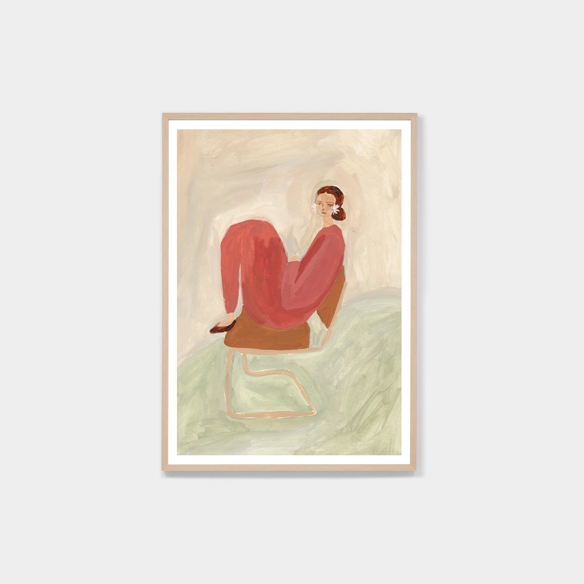 Slow Morning Dusk Framed Print