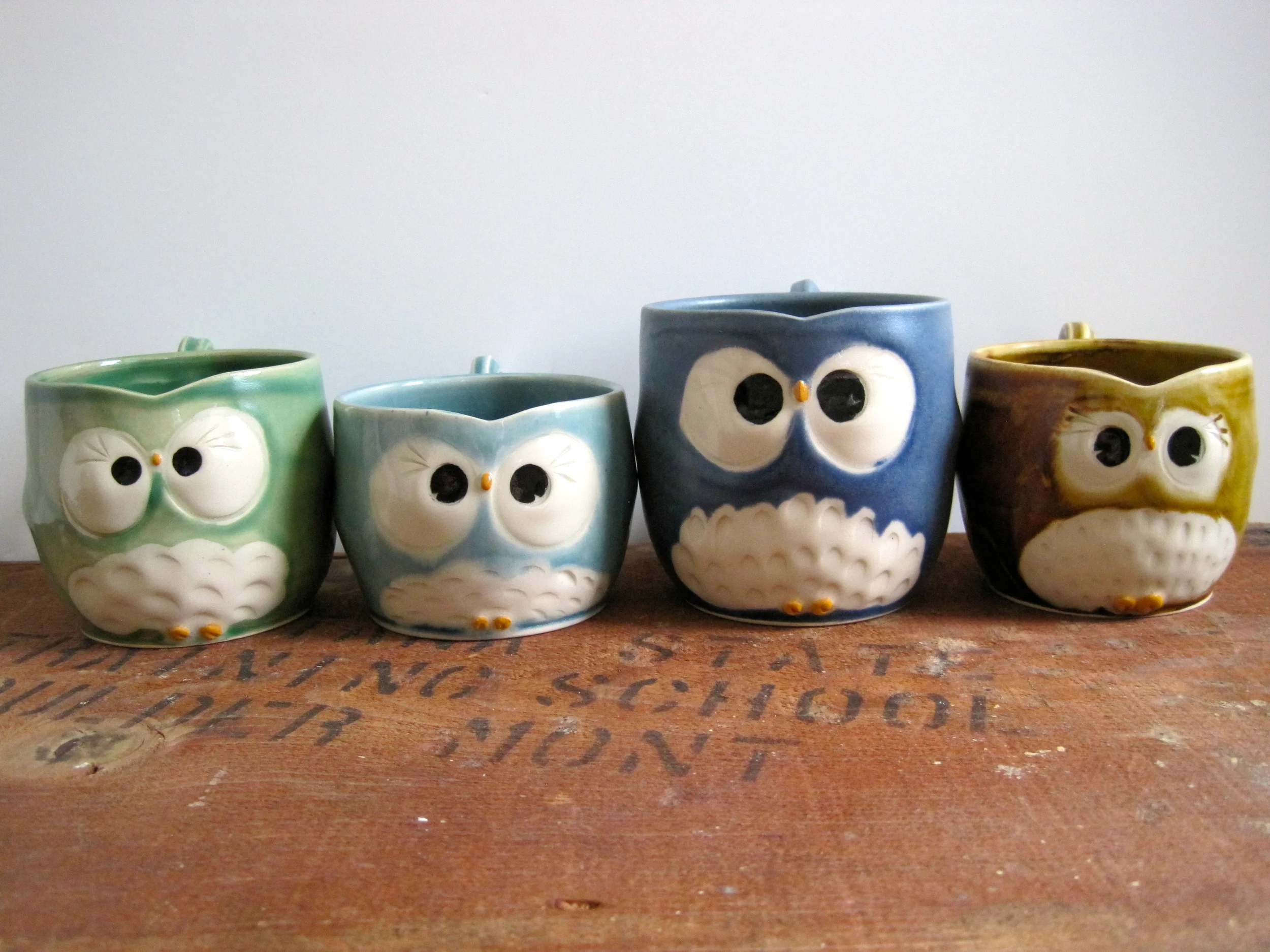 Hooter Owl Mugs 2013