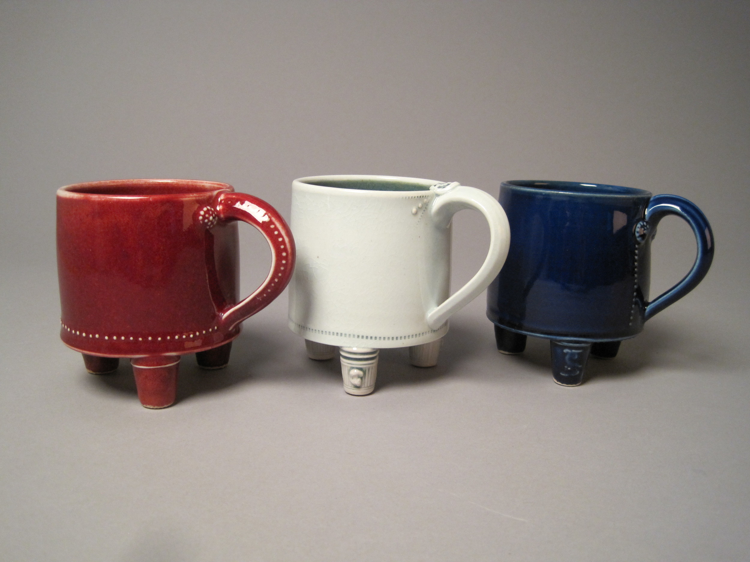 Thimble Footed Mugs 2014
