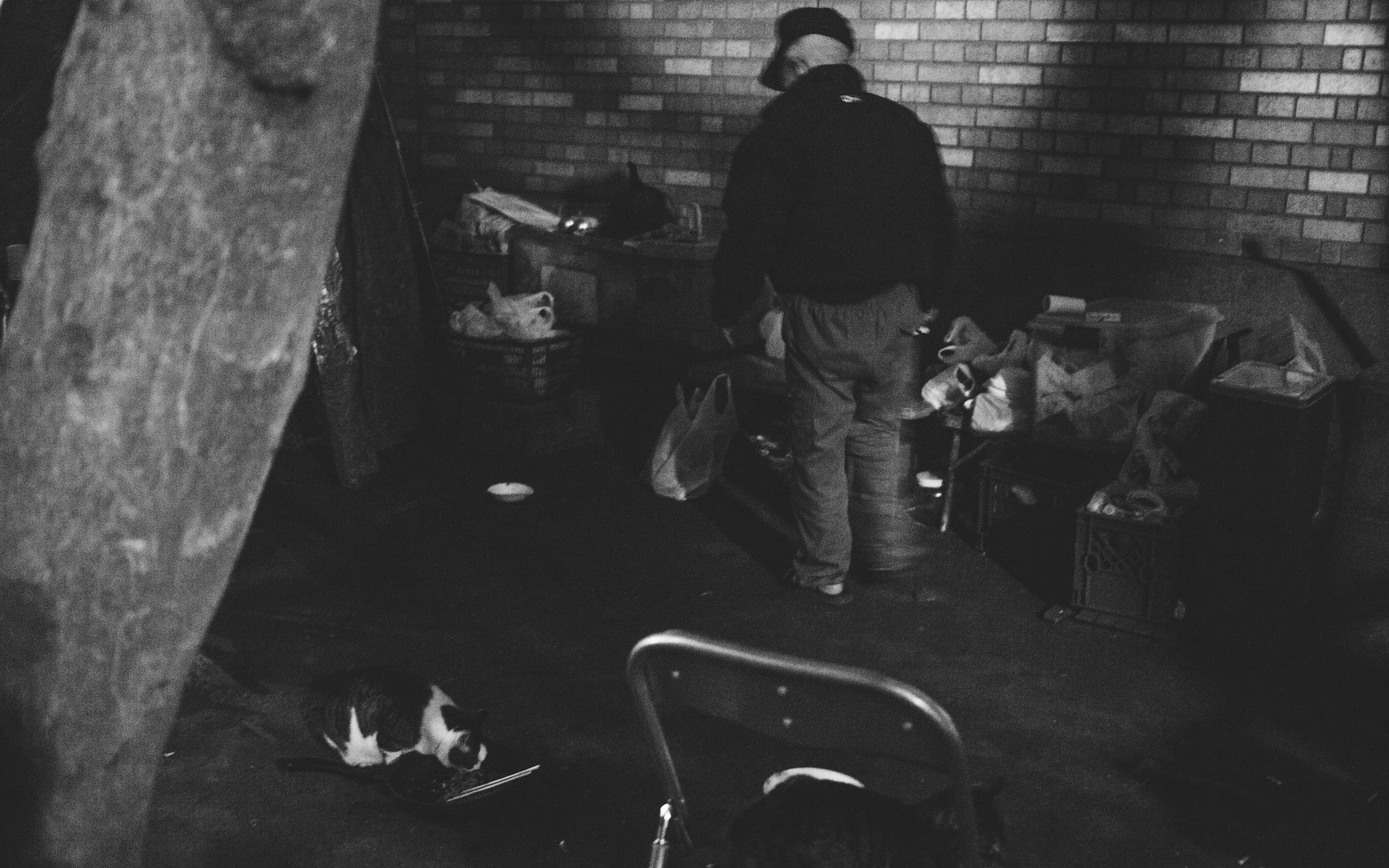 Ojii-san's living area.