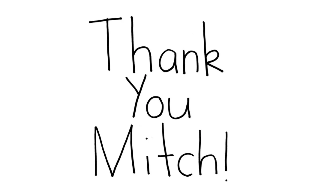 "Thank you for coming to our school and teaching us science!"