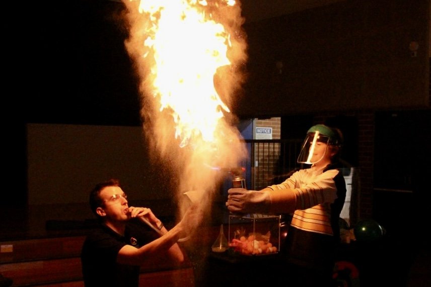 Flour Fireball