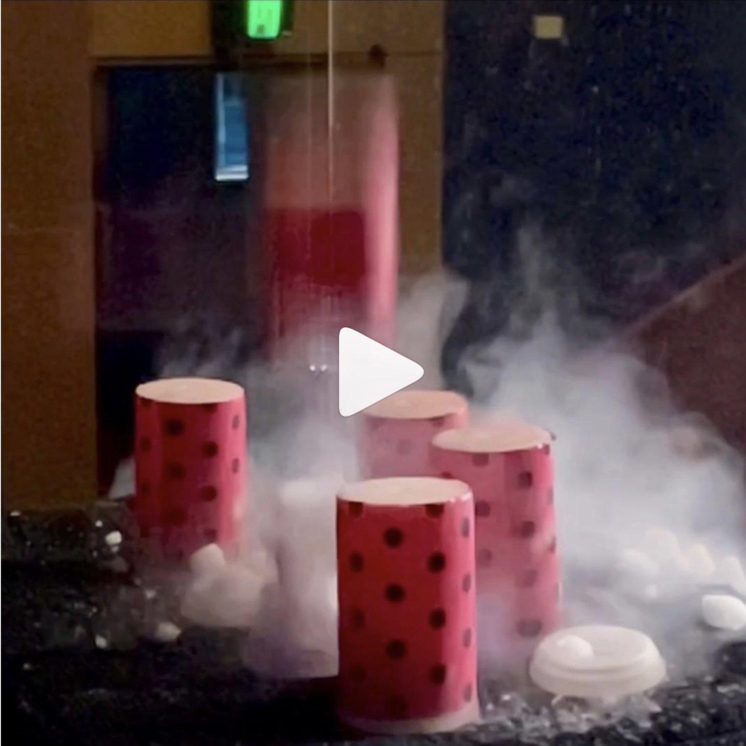 Dry ice rockets