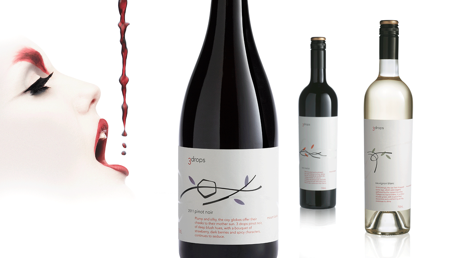 3drops Wines & Marketing Collateral