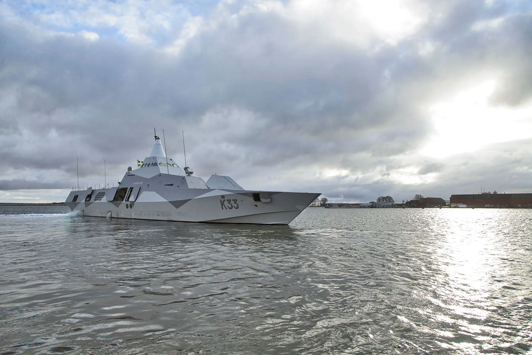 Situationen med ytstridsfartygen är bekymmersam. Foto: Försvarsmakten.