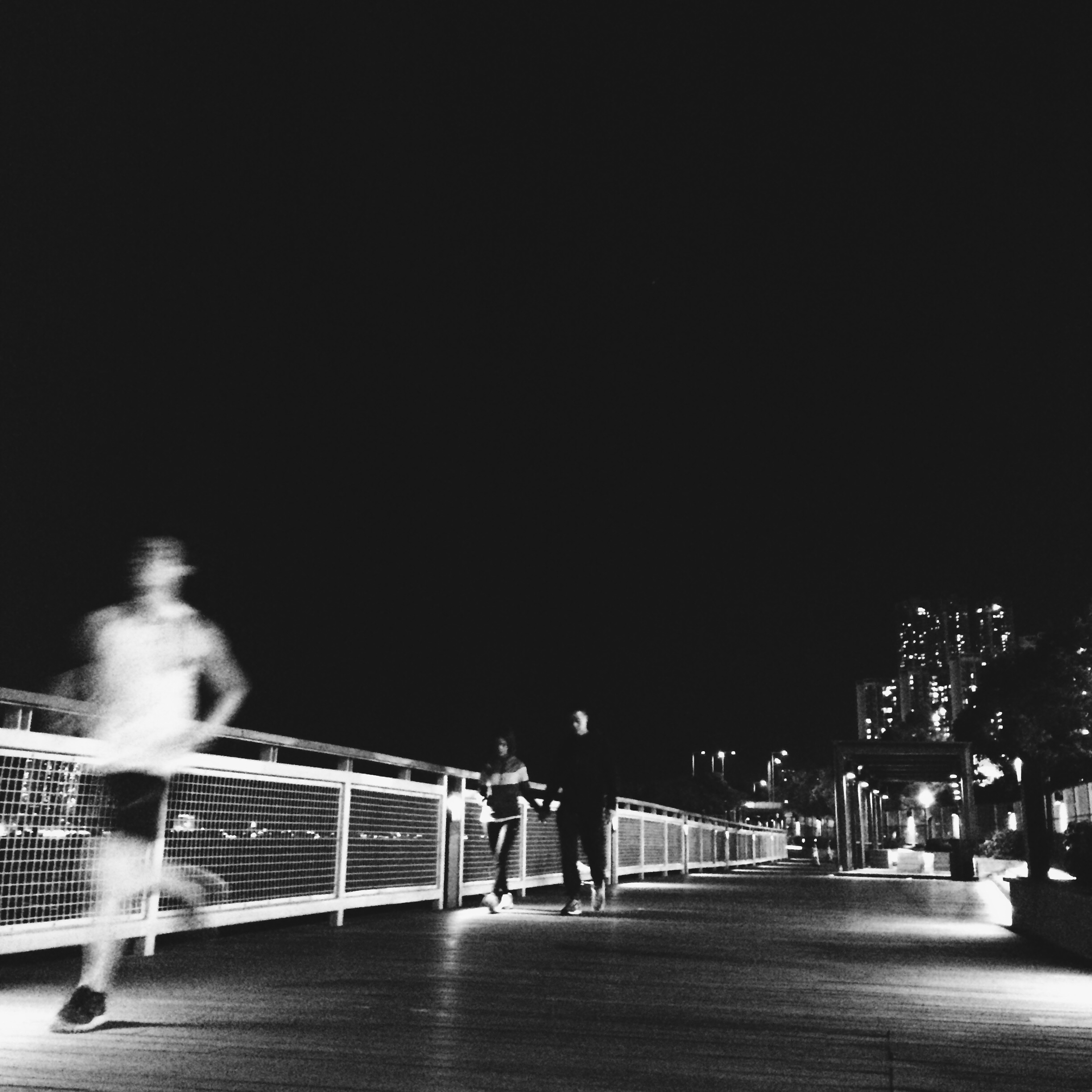 Running at night