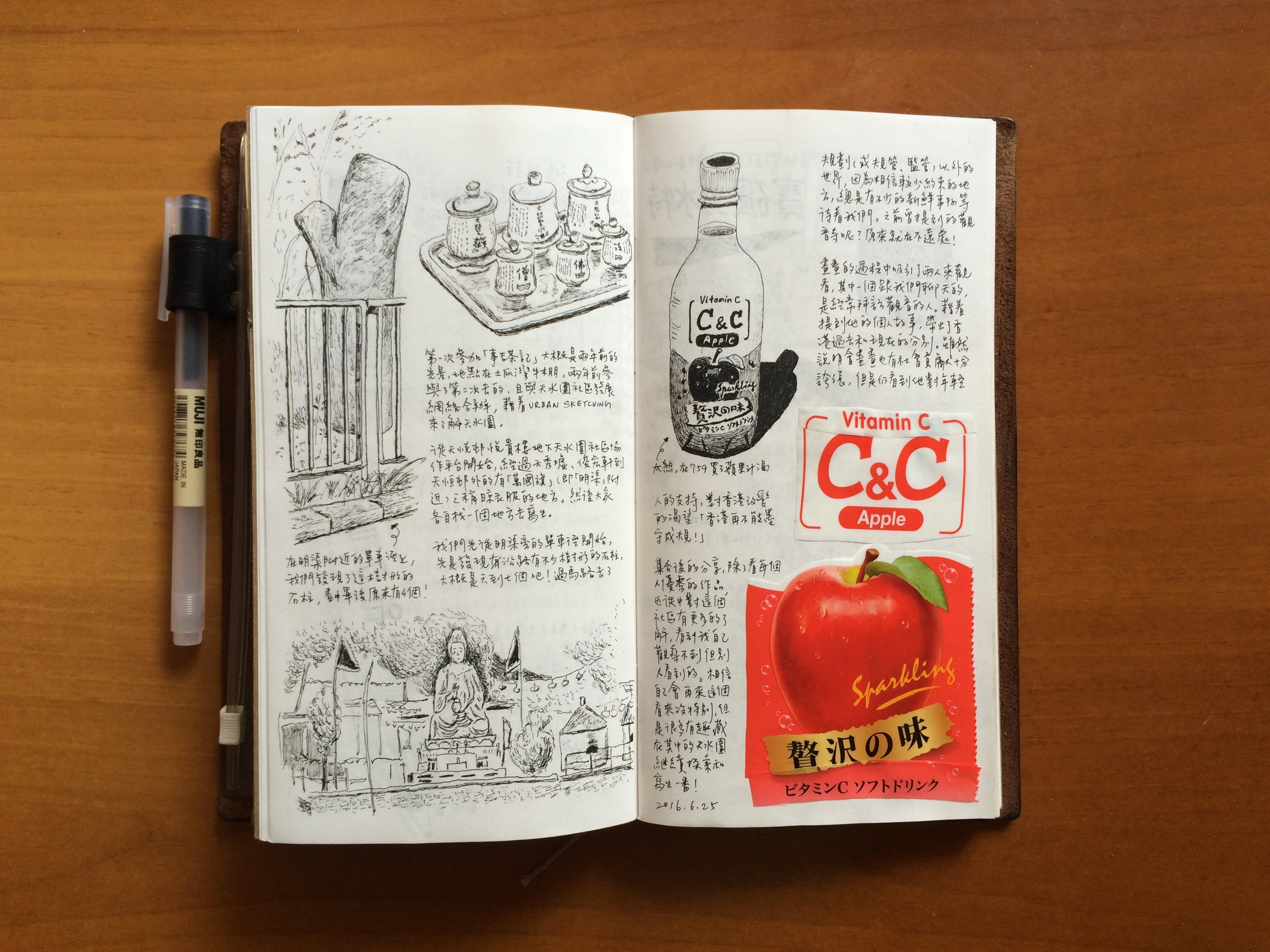One of my paper notebooks