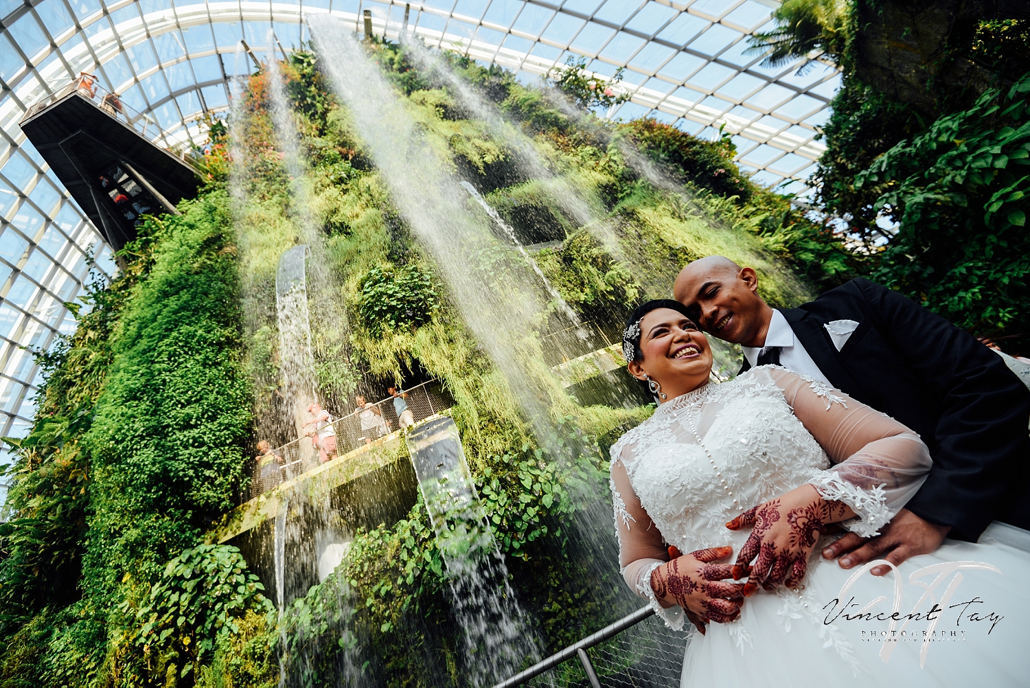 Gardens by the Bay Wedding - Sharifah &amp; Bond