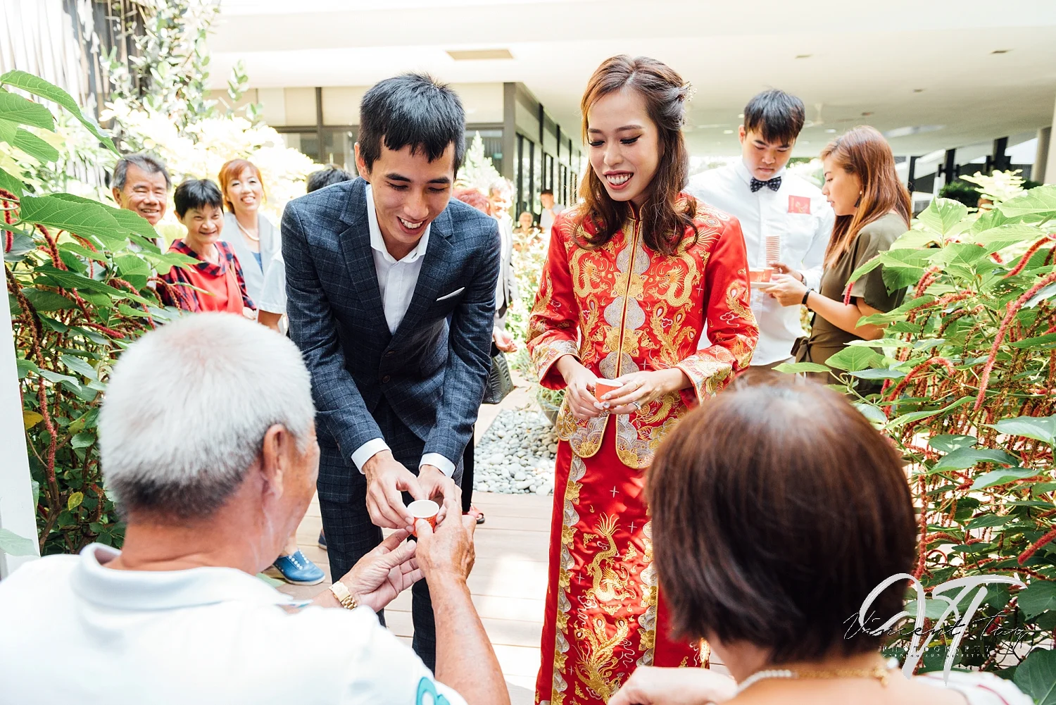 Hort Park Wedding