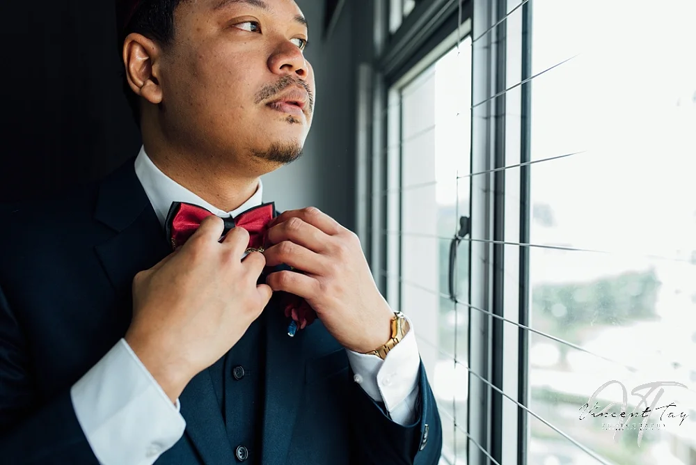 Malay Groom preparation