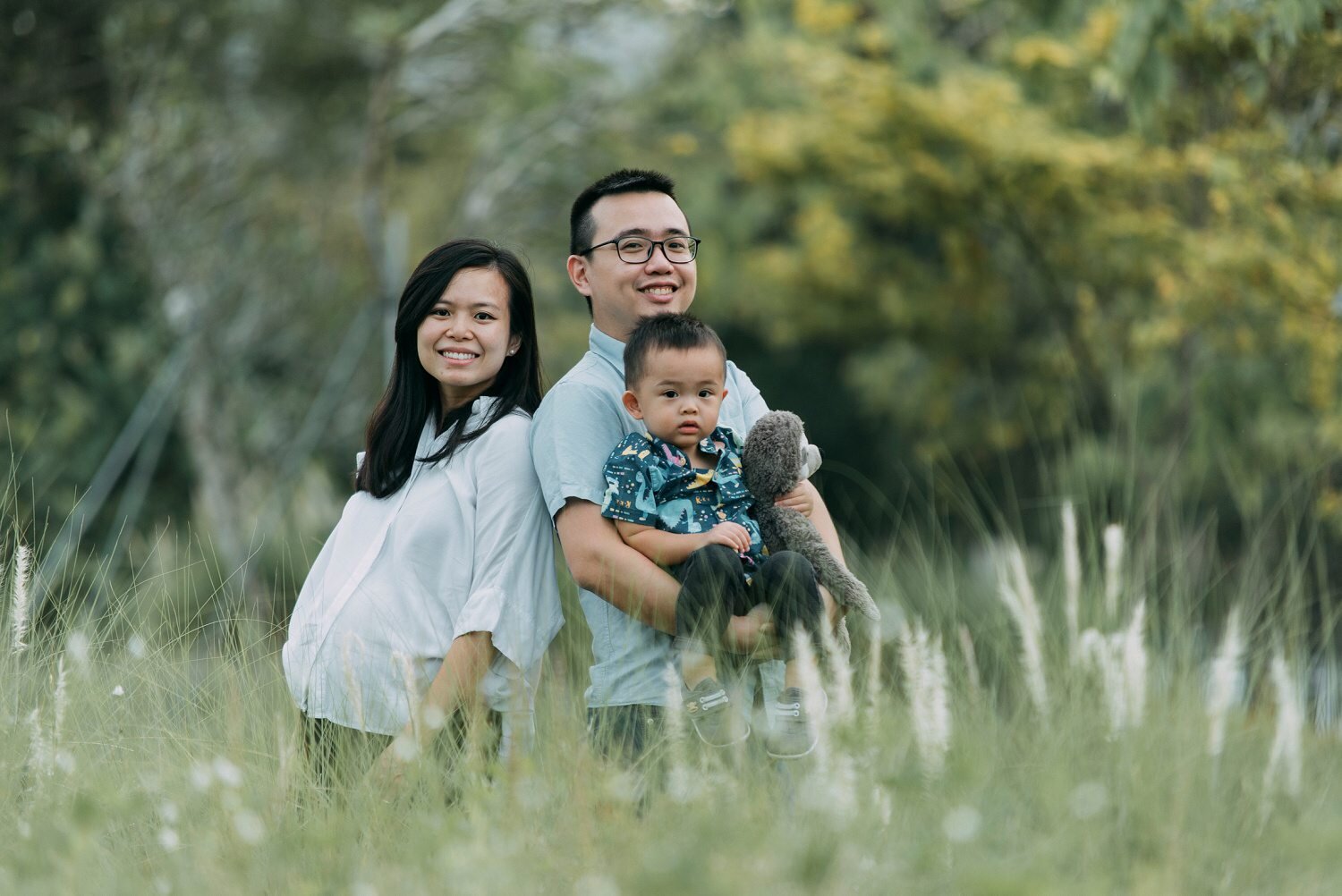 OVAL@Seletar Aerospace Park family photoshoot