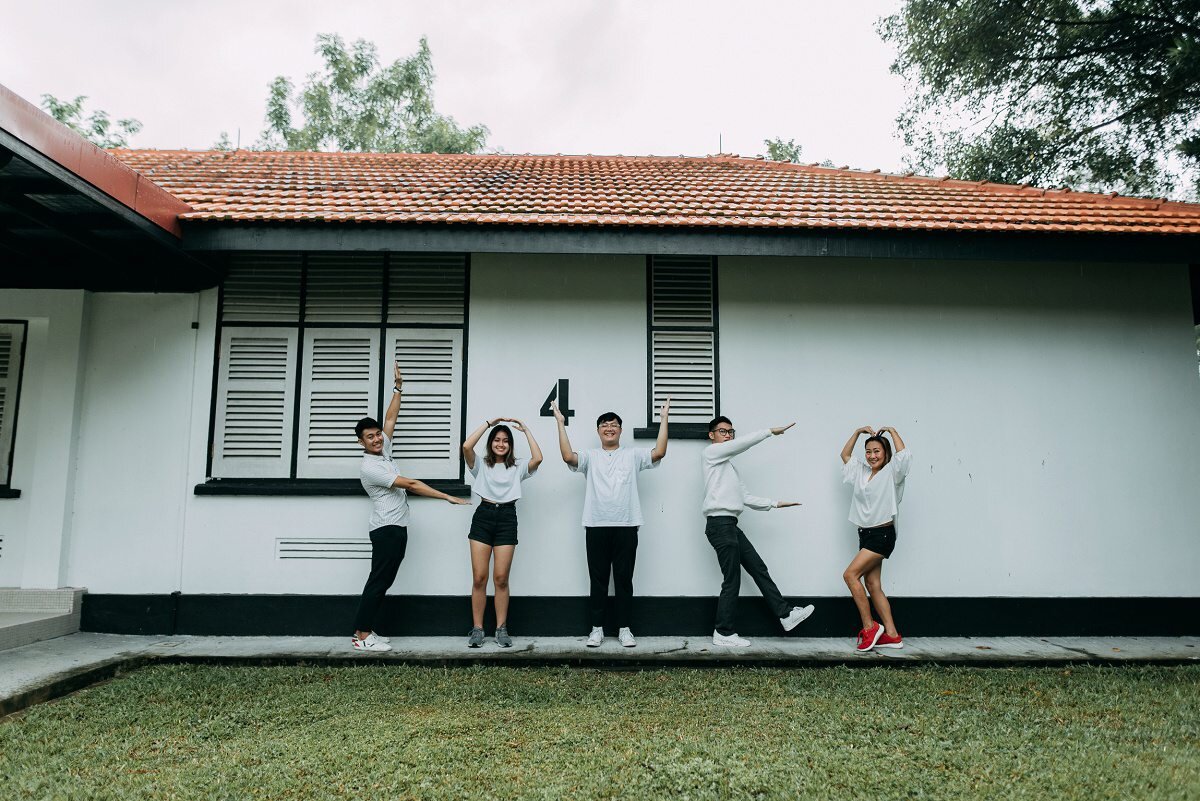 outdoor family photoshoot singapore