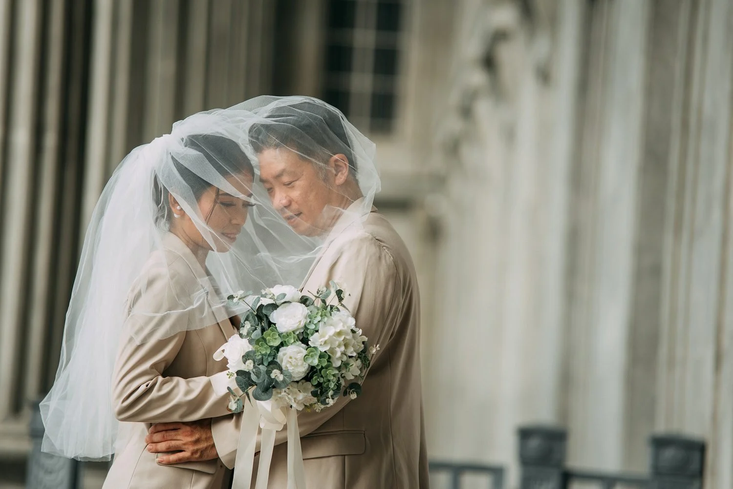 Prewedding with Craig + Yuliana at Thian Hock Keng Temple &amp; National Gallery
