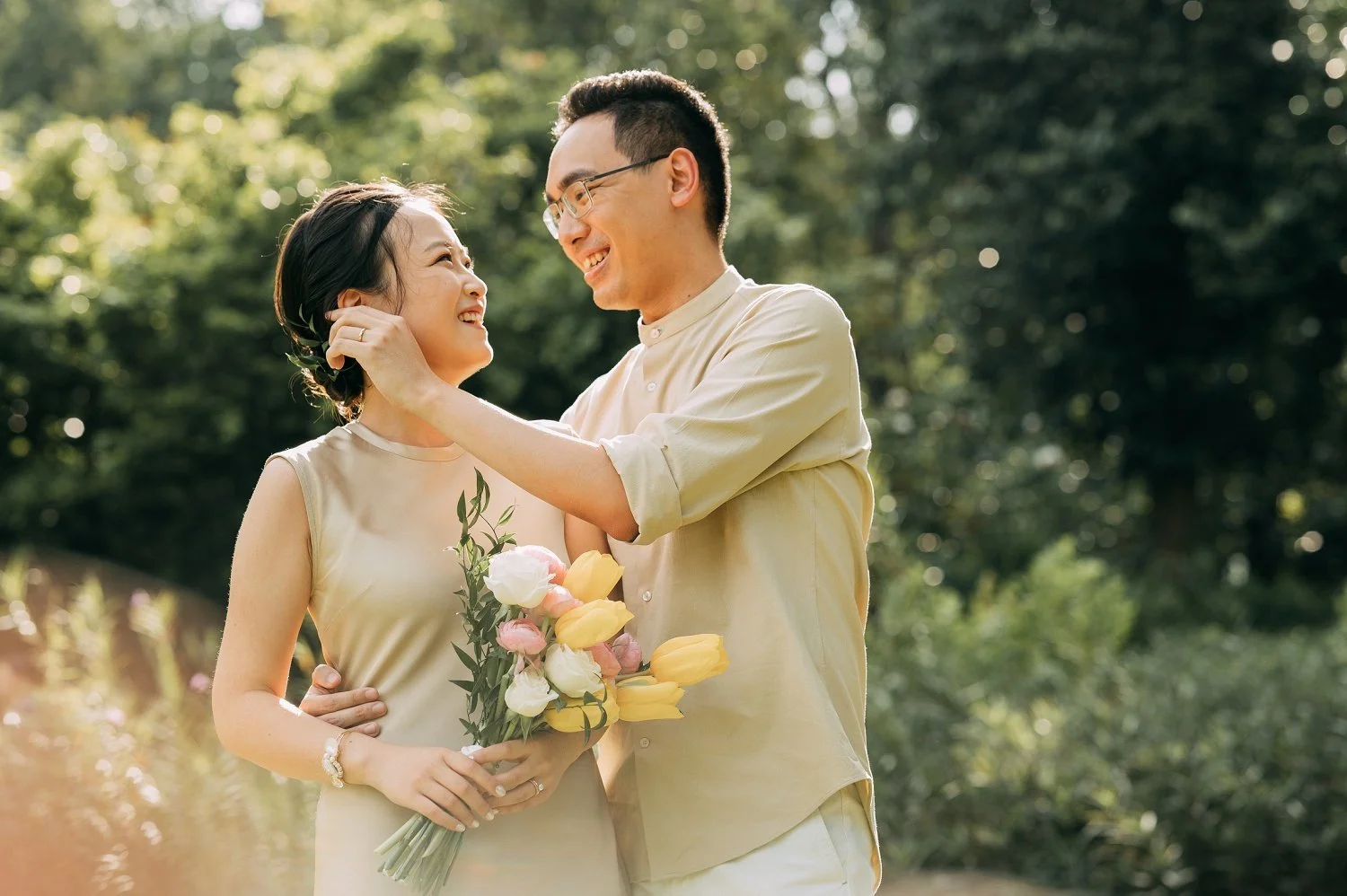 Fort Canning Photoshoot with Jonavan & Zi Tong