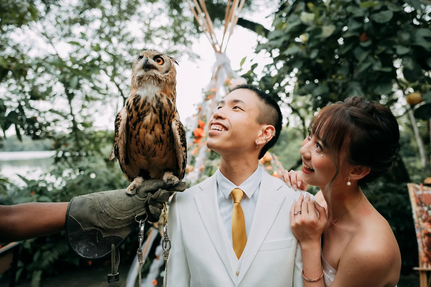 Capturing the Magic of a Night Safari Wedding