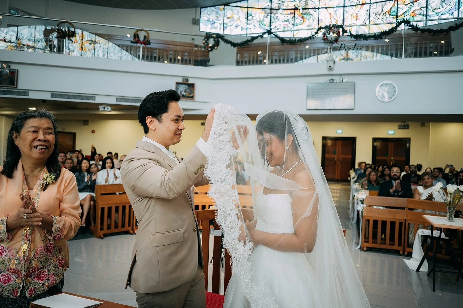 Wedding at Church of the Holy Spirit