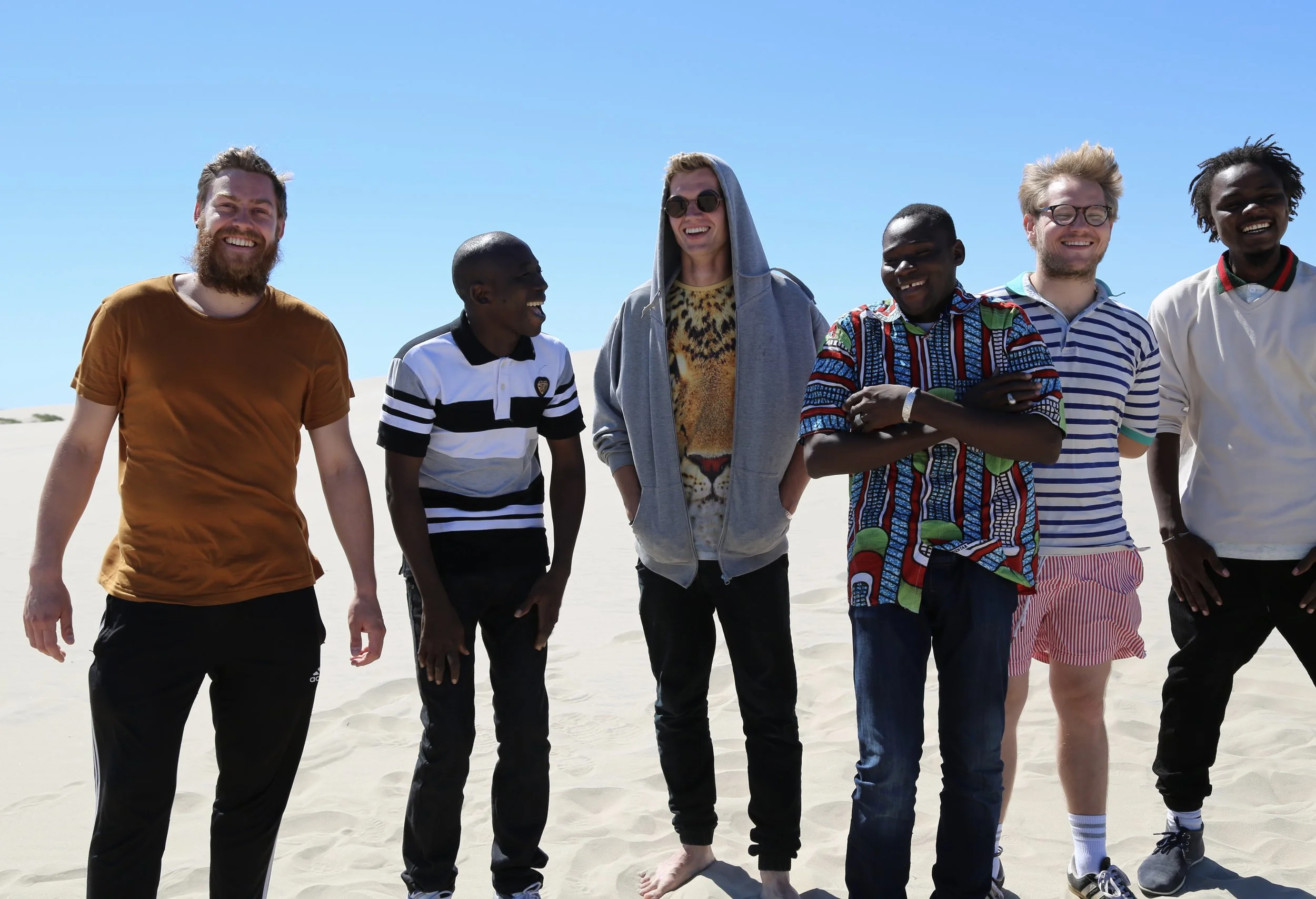 Faratuben in a danish desert