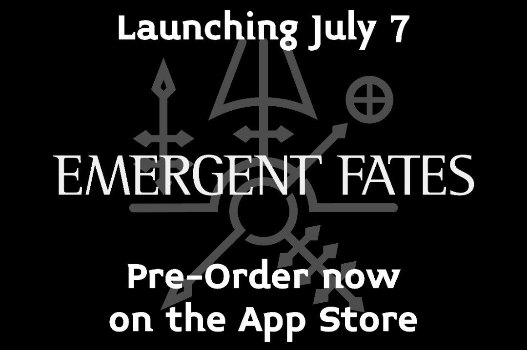 Emergent Fates, launching July 7 on iOS 🎉

Link in bio to Pre-Order now on the App Store.

More info on our website.