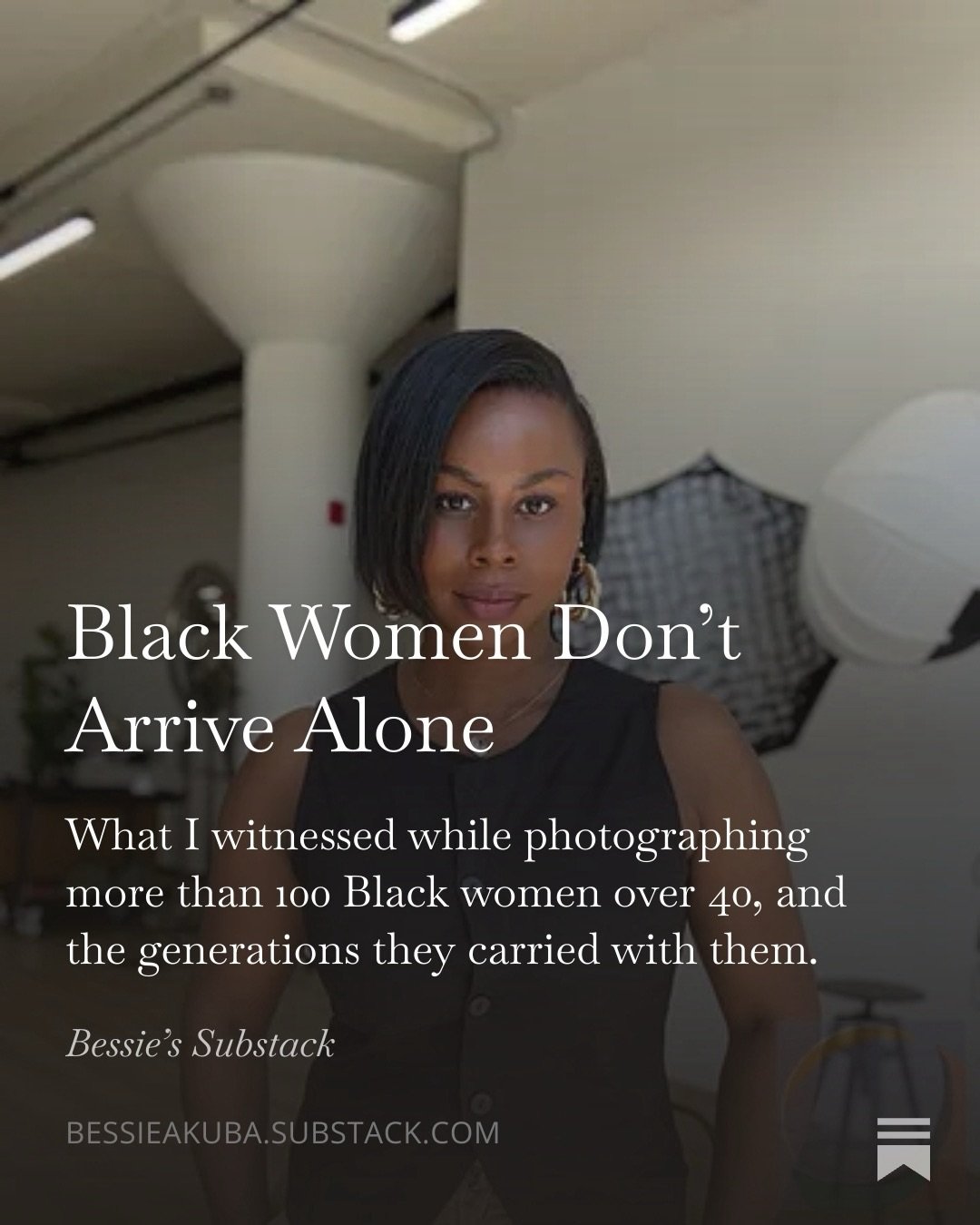 &ldquo;Each woman who sat across from me during at each session in the studio brought something and someone with her. Not physically, of course, but spiritually, emotionally, and through memory and a story. I knew it by the way she would touch a neck