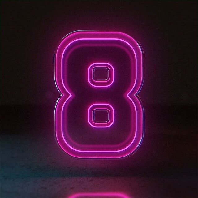 8
.
.
.
#36daysoftype #36days_8 #b3d #typography #typo #neon #neonwave #cyberpunk #synthwave #font #mdcommunity #scifi #design #aesthetic #glow #retrowaveart #synthwaveart #3d #instaart #futurewave #instartist #naito #36daysoftype07