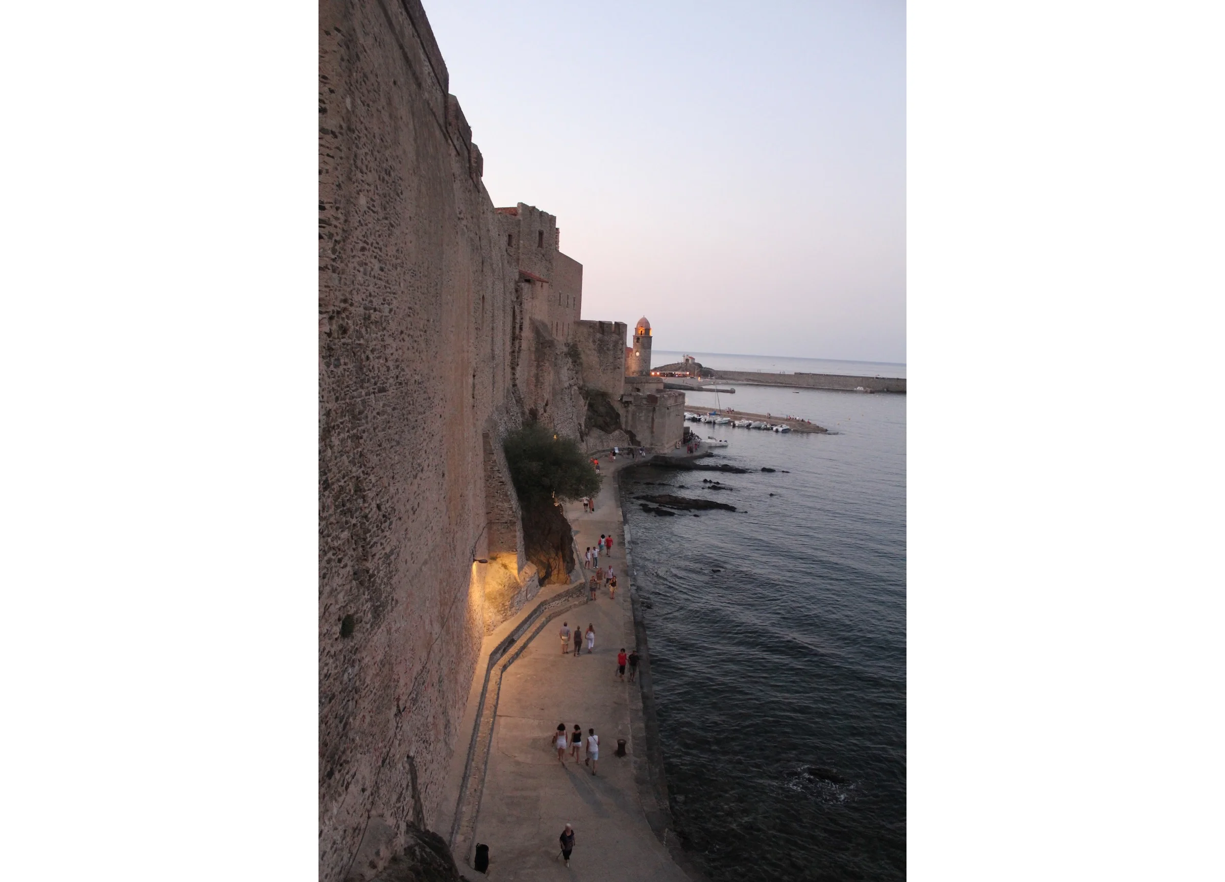 One of the many stunning views in Collioure