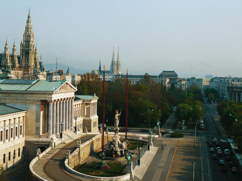 A segment of Vienna's Ringstrasse