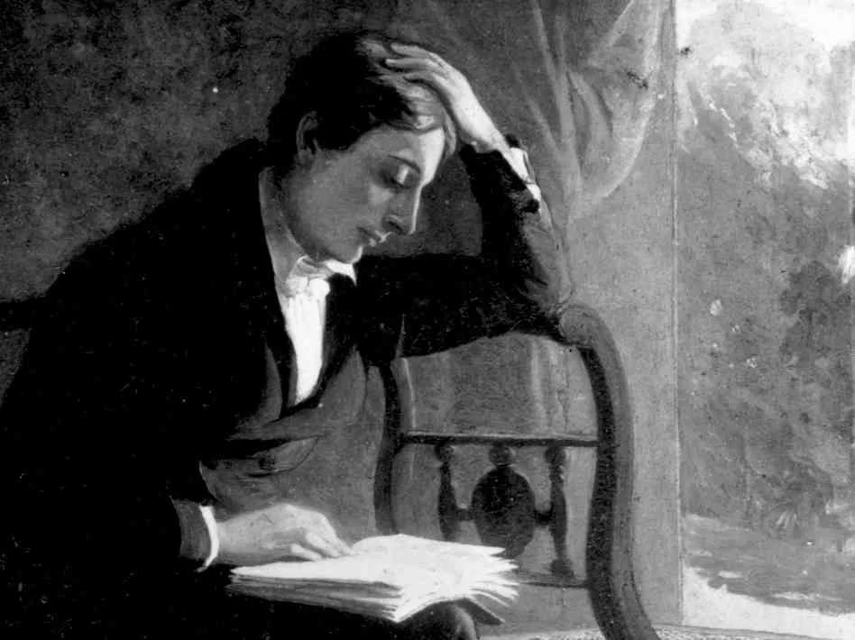 The divine John Keats, the greatest lyricist of the English language.