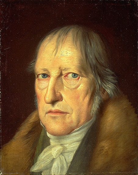 The great dialectician Hegel. He was wrong about some things, but right about a lot of things too.