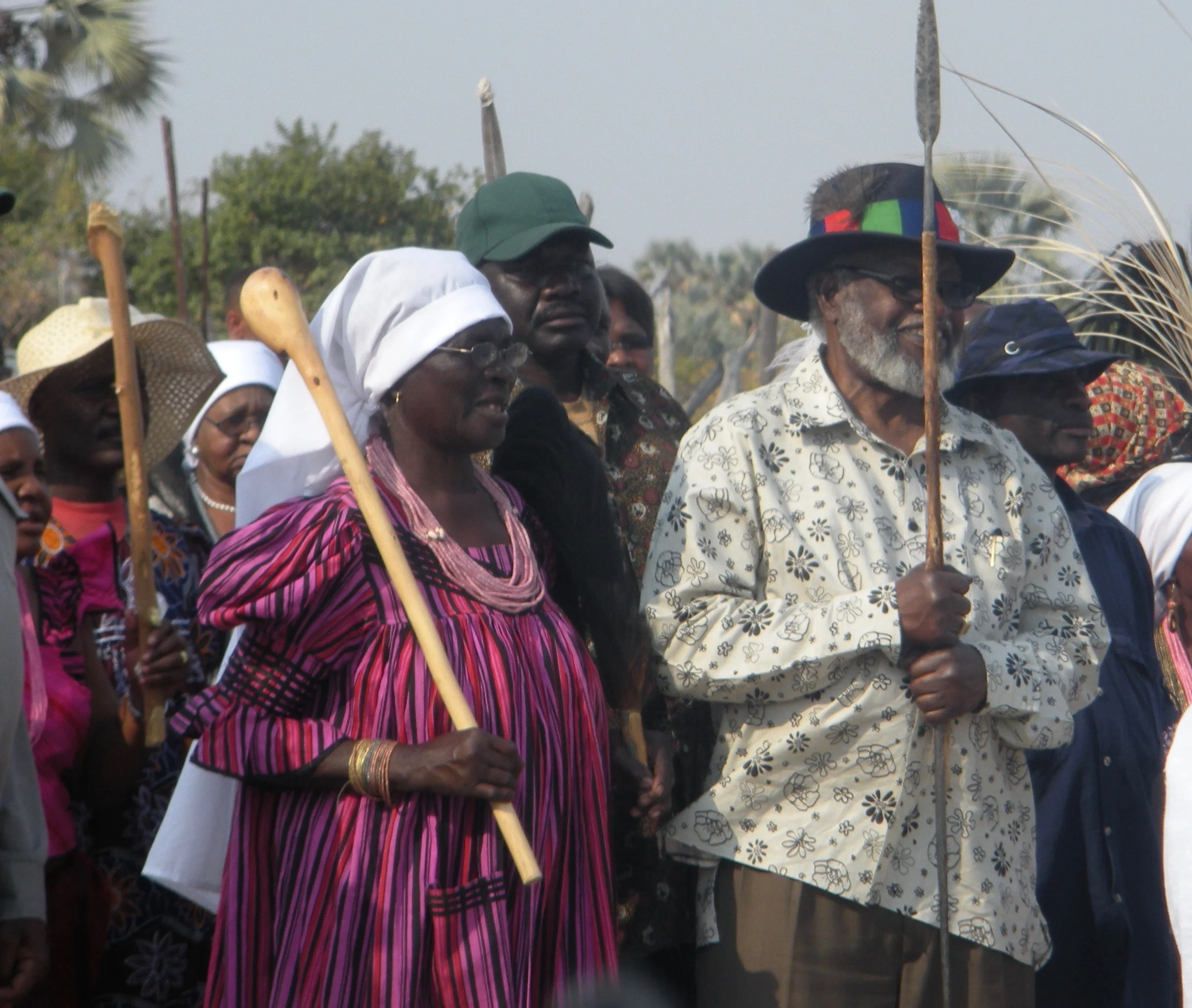 A gathering of members of Namibia's Ovambo tribe. They definitely don't think all cultures are equal.