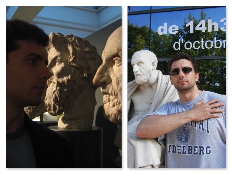 I run into Chrysippus all over the place - here in London and Montpellier, though in the latter location the French authorities had mislabeled him Demosthenes.