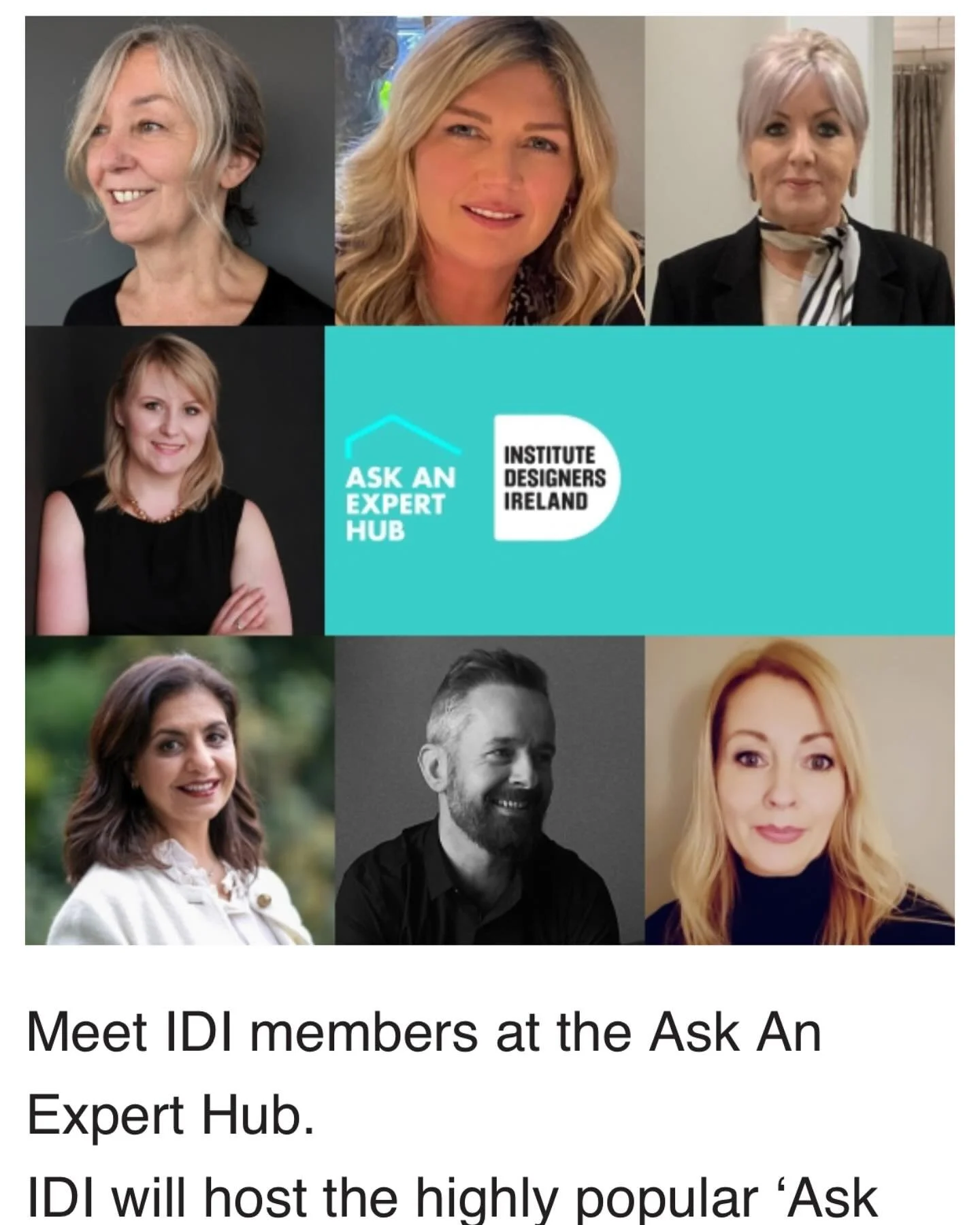 Come and have a chat with me this Friday 1-4pm at the Spring edition of the Ideal Home Show 2025, returning to the RDS this April 11th - 13th. 
IDI will host the highly popular ‘Ask an Expert’ event, where visitors can book a one to one