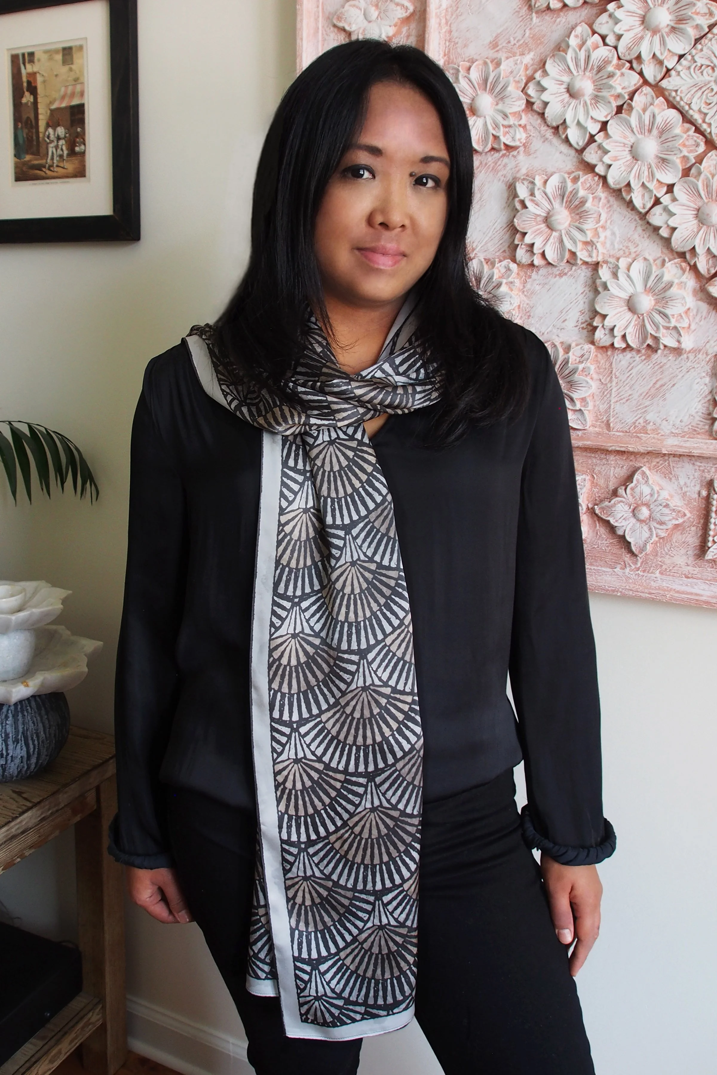 Rectangle Scarf Different Ways To Wear A Long Scarf A Blanket