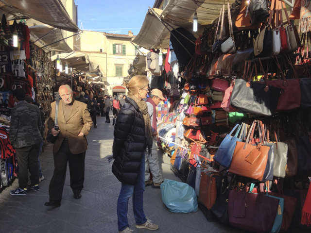 And she saw 5000 more handbags come sundown 