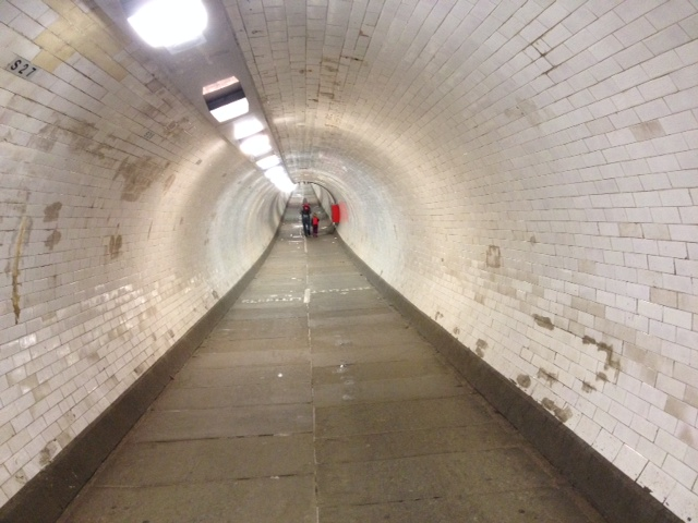 Tunnelling under the Thames, en route to Greenwich