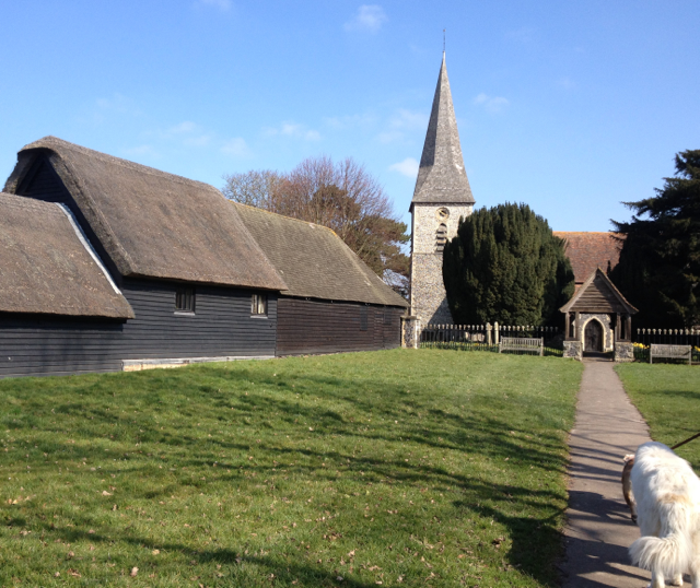 Typical Canterbury scene