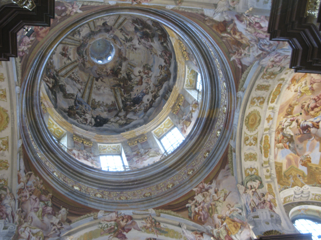  Some amazing frescos here at Melk Abbey 