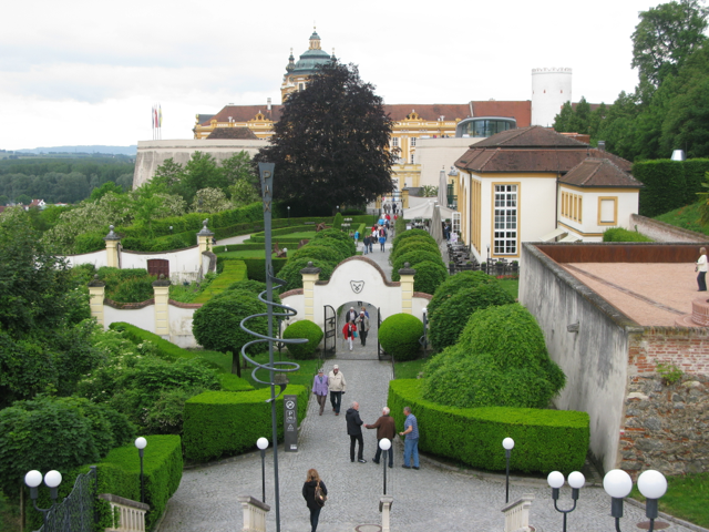 Melk Abbey gardens