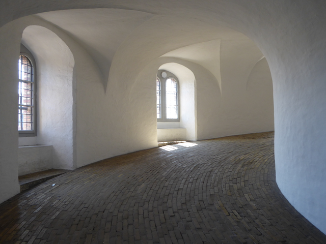 An easy walk up the Round Tower