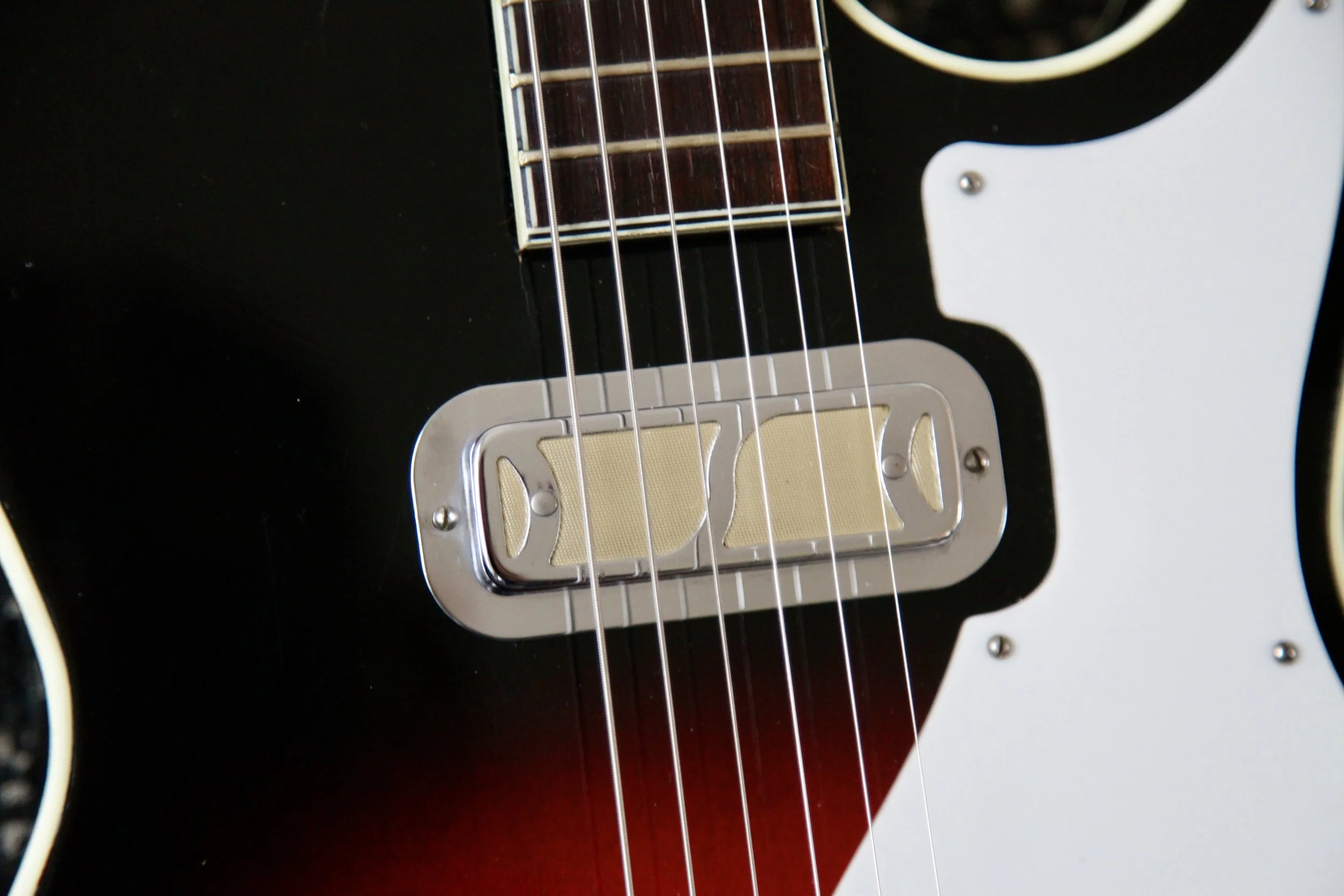 ギター Harmony H47 Stratotone Mercury 1958 1958 Harmony Mercury H47 — Guncotton Guitars