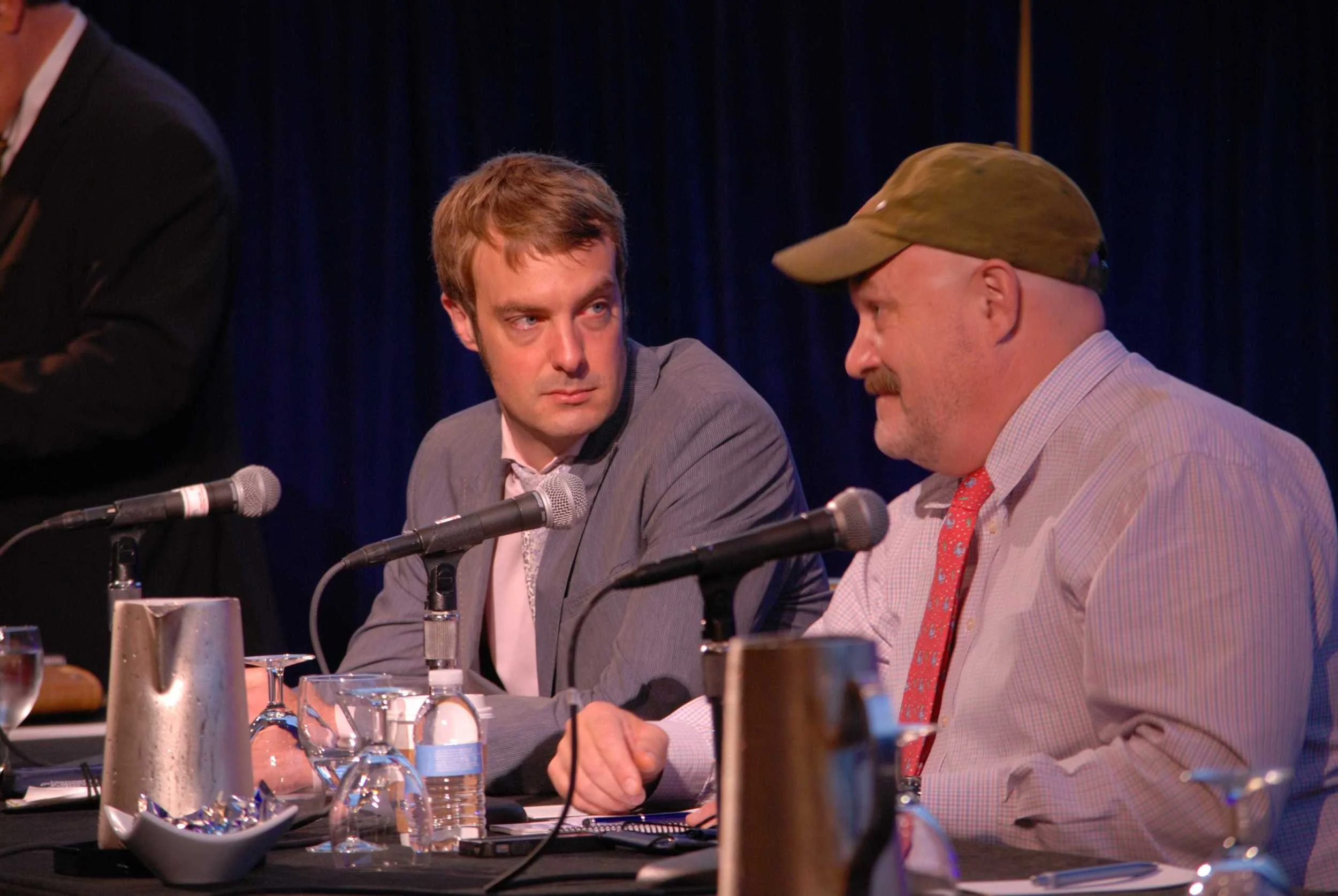Barton Seaver (Harvard) and Keith Colburn (Captain of the Wizard, Deadliest Catch)