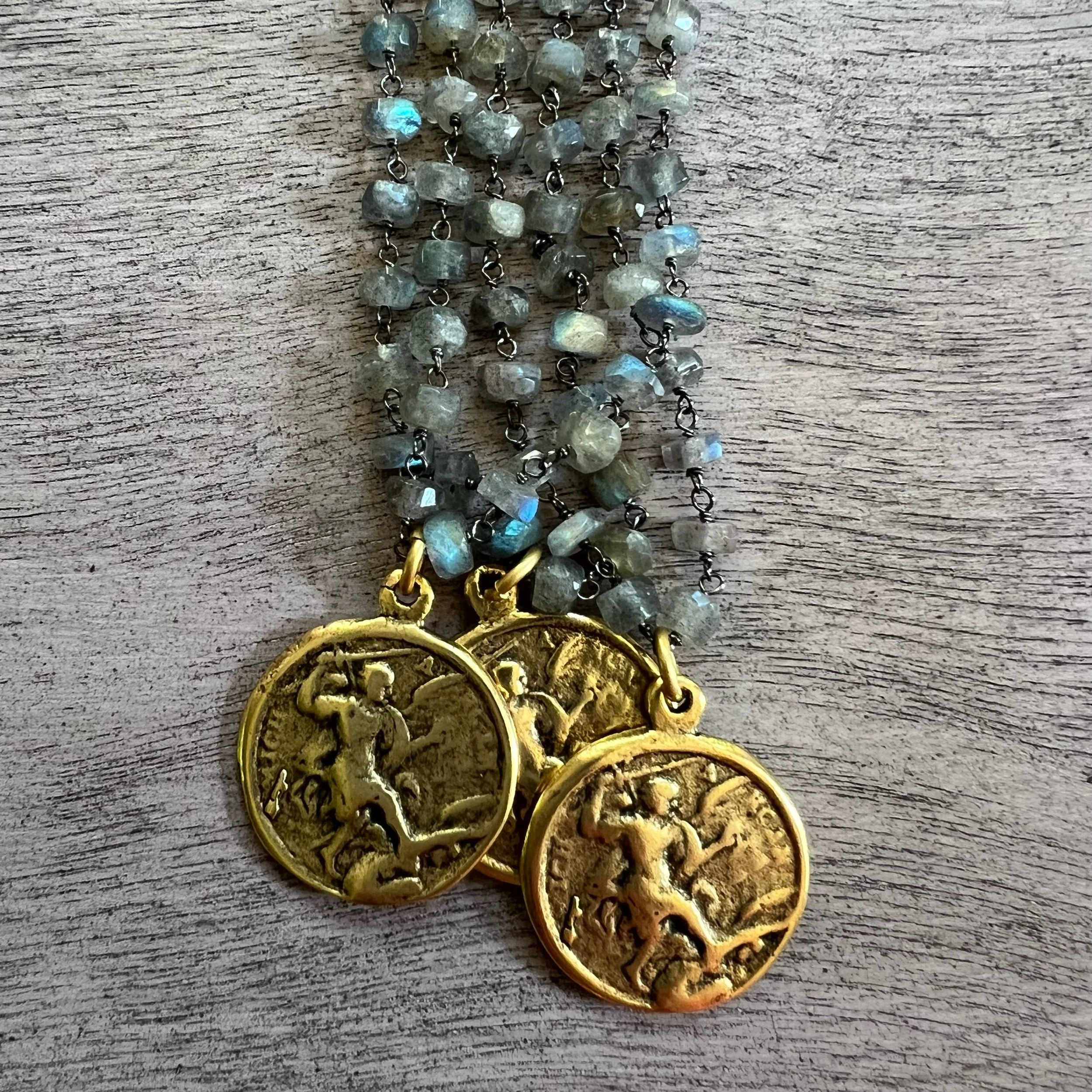 石好きやシープウィング Gemstone Necklaces — Chasing Cherubs