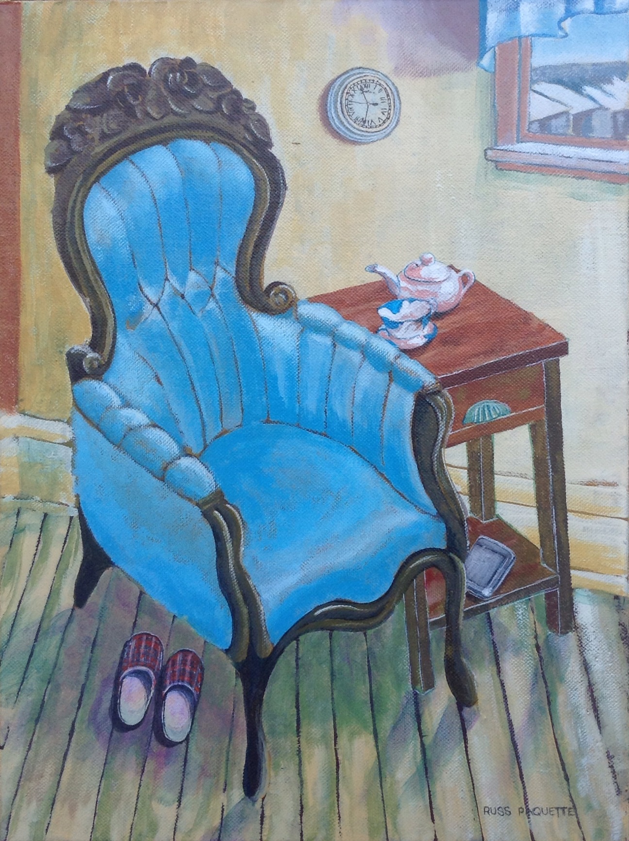 "Great Hour of Oneness" - 12x16 - acrylic on canvas - private collection