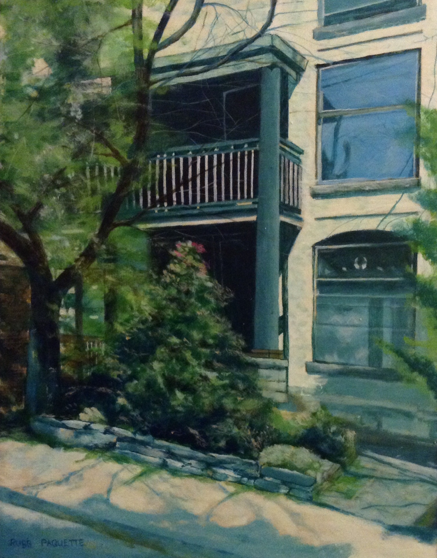 "Tranquillo Riposa" - 11x14 - acrylic on canvas - private collection