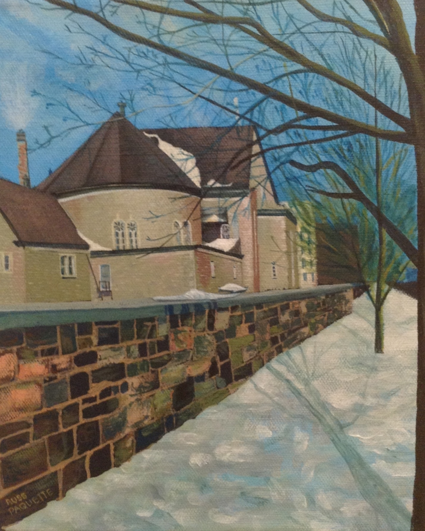 "St. Francis of Assisi" - 8x10 - acrylic on canvas - available