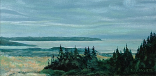 "Silence" - 12x6 - acrylic on canvas - available