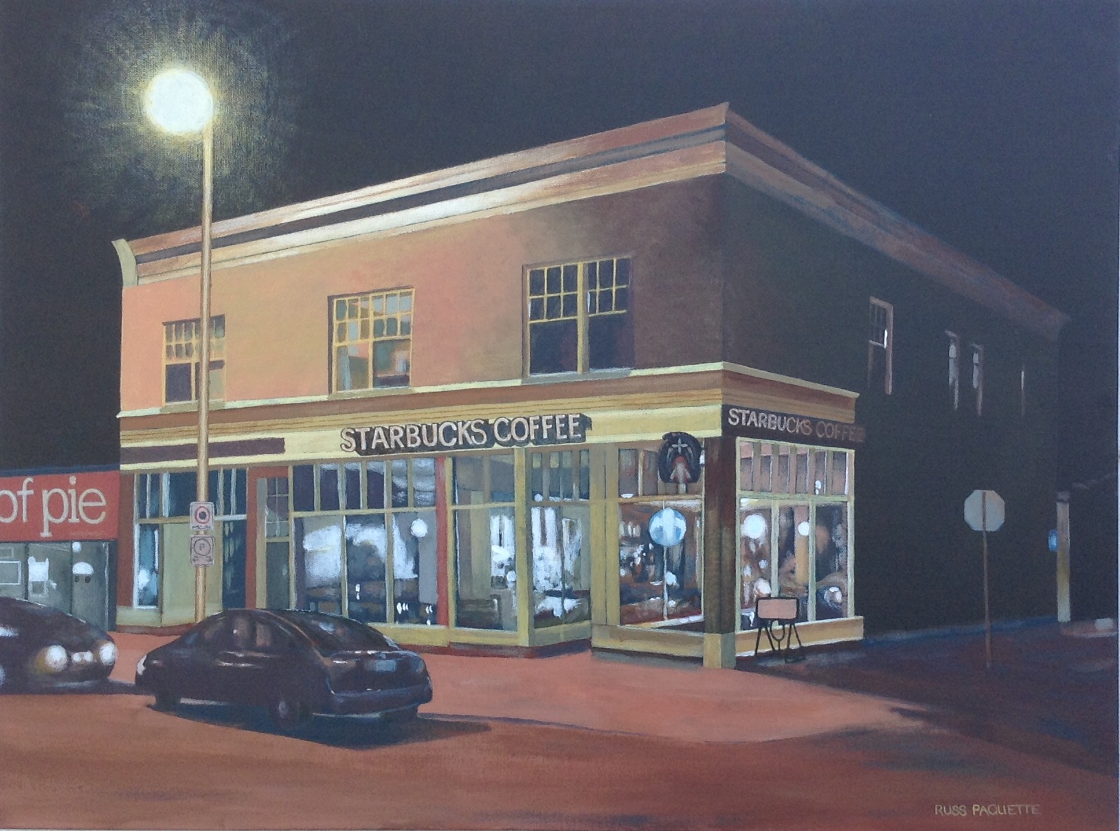 "Collective Calm" - 24x18 - acrylic on canvas - gallery edges - private collection