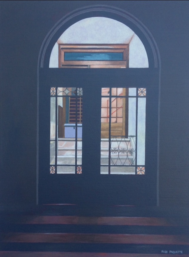 "The Entrance" - 18x24 - acrylic on canvas - gallery edges - available