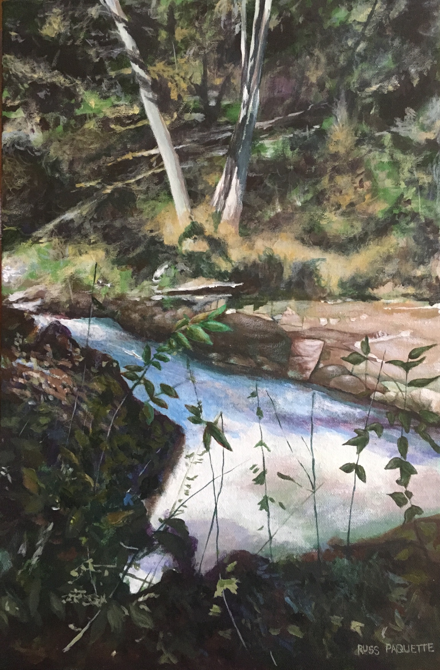 “Remember When”, Mill of Kintail, Almonte - 12x18 - acrylic on canvas - available