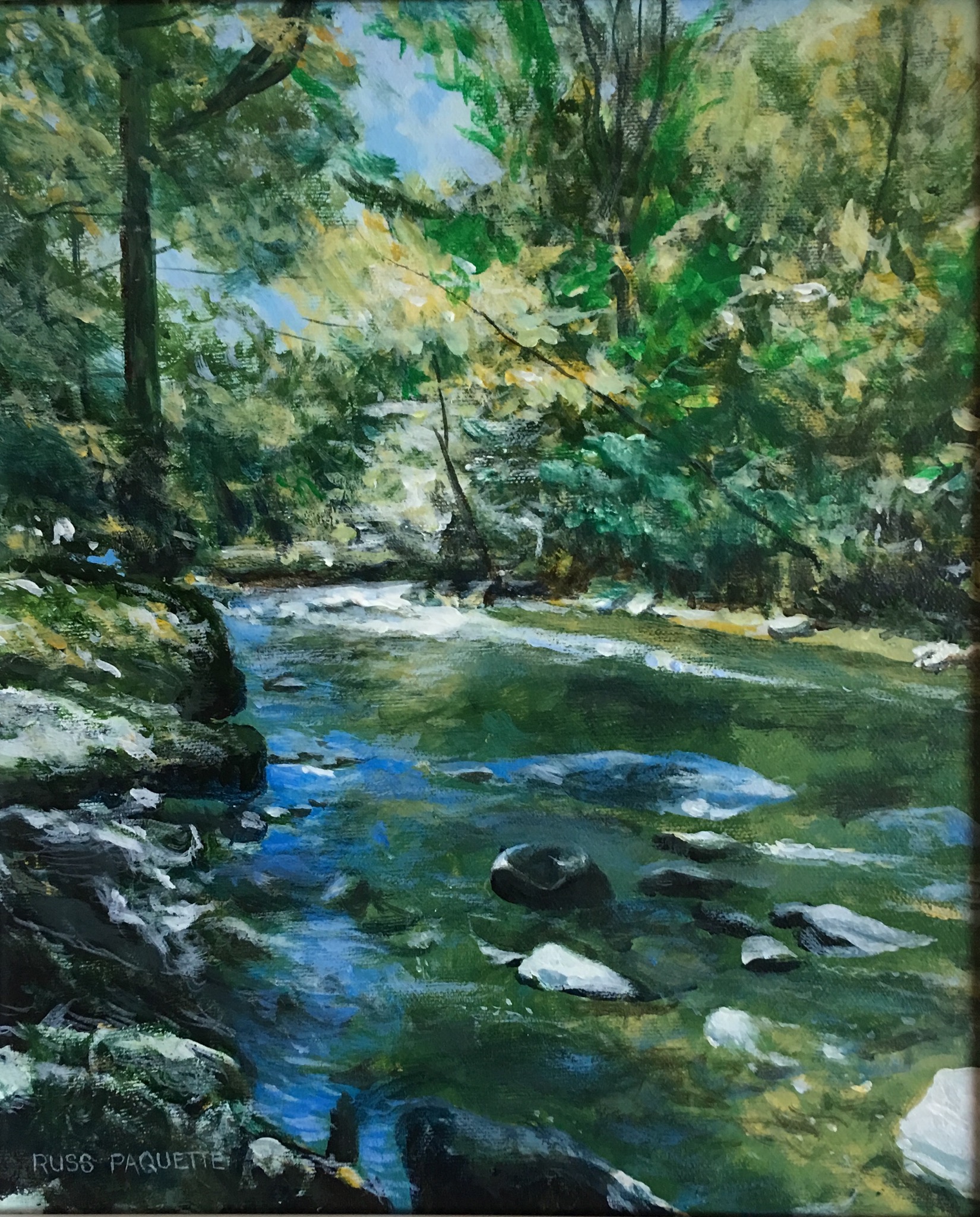 “The Shallows”, Mill of Kintail, Almonte - 8x12 - private collection