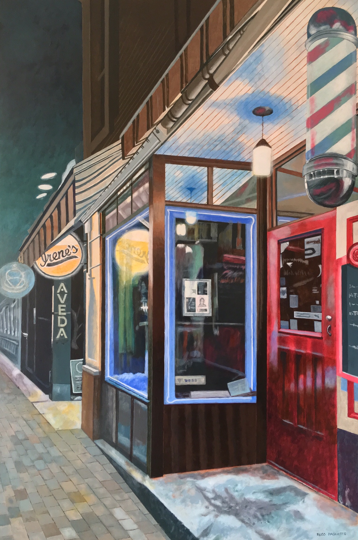 "The Repository" - 24x36 - acrylic on board - available